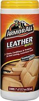 Armor All 18581C Leather Wipes, 8.44 in L, 3.31 in W, Effective to Remove: Dirt, Soil, 30-Wipes
