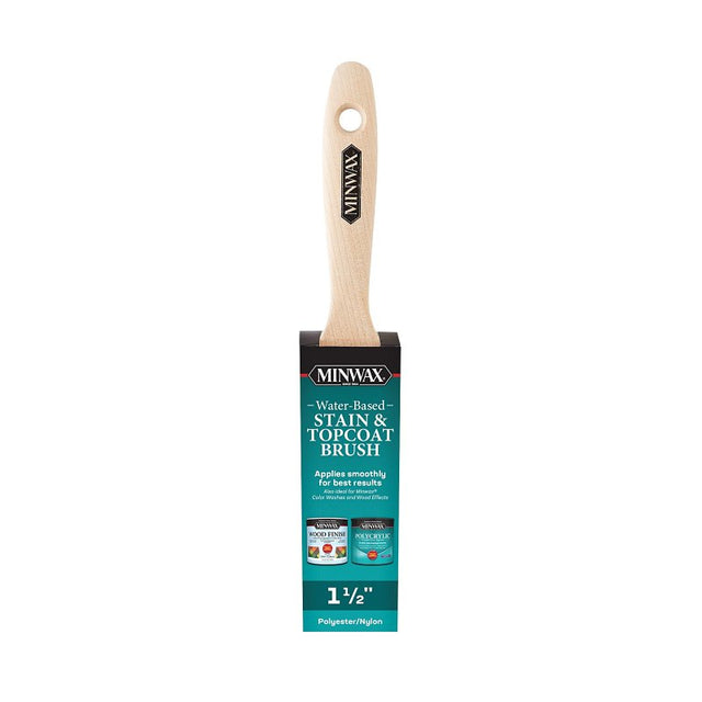 PNT BRUSH STN&TOPCOAT WB 1.5IN