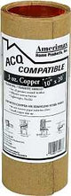 Amerimax 85067 Flashing Roll, 20 ft OAL, 10 in OAW, Copper