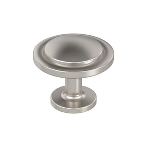 Amerock Loop Series BP37025G10 Cabinet Knob, 1 in Projection, Zinc, Satin Nickel