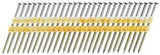 Senco KD28ASBS Series Collated Nail, Plastic Strip Collation, 3-1/4 in L, Steel, Galvanized, Full Round Head