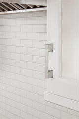 Amerock Cityscape Series BP37130G10 Cabinet Pull, 3 in L Handle, 5/16 in H Handle, 1-1/16 in Projection, Zinc