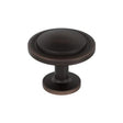 Amerock Loop Series BP37025ORB Cabinet Knob, 1 in Projection, Zinc, Oil-Rubbed Bronze