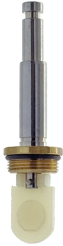 Danco 80971 Pushbutton Diverter Stem, Brass/Plastic, Chrome-Plated, 3-3/4 in L