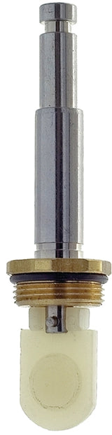 Danco 80971 Pushbutton Diverter Stem, Brass/Plastic, Chrome-Plated, 3-3/4 in L