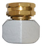 Rugg 5/8-3/4 in. Zinc Threaded Female Hose Coupling, Pack of 30