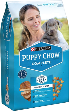 Purina 1780011122 Dog Food, L Breed, Dry, Chicken, Rice, 4.4 lb Bag