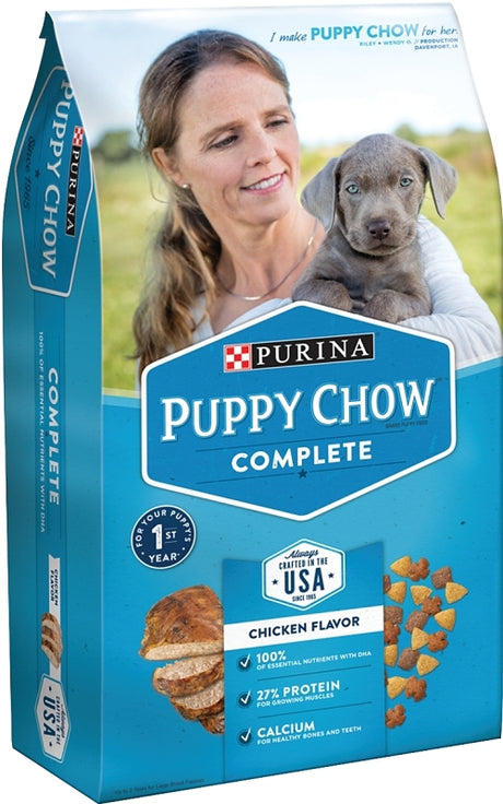 Purina 1780011122 Dog Food, L Breed, Dry, Chicken, Rice, 4.4 lb Bag