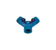 Rugg 3/4 in. Plastic Threaded Female/Male Y-Hose Connector with Shut Offs, Pack of 30