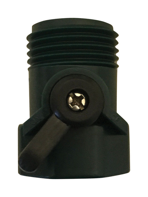 Rugg 3/4 in. Plastic Threaded Male Hose Shut-off Valve, Pack of 30