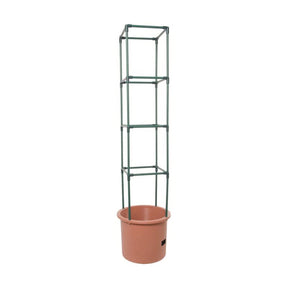 Hydrofarm 12 in. H X 14 in. W Green Plastic Tomato Cage, Pack of 4