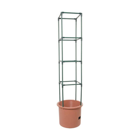 Hydrofarm 12 in. H X 14 in. W Green Plastic Tomato Cage, Pack of 4