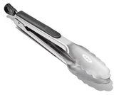 Oxo 28481 Locking Tong, 9 in L, Stainless Steel, Black, Dishwasher Safe