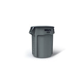 Rubbermaid Brute 55 gal Gray Polyethylene Garbage Can