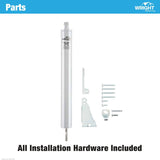 Wright Products V1022 Pneumatic Screen and Storm Door Closer, 10-1/2 in Dia Rod, 12-1/4 in L, Gloss, 90 deg Opening