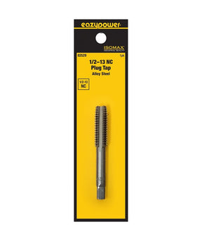 Isomax 82529 Fractional Tap, 1/2-13 Thread, NC Thread, Plug Chamfer, Tungsten Steel