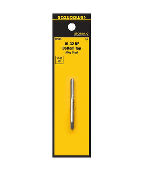 Isomax 82599 Machine Screw Tap, #10-32 Thread, NF Thread, Bottom Chamfer, Tungsten Steel