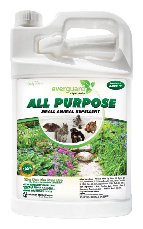 Everguard Repellents Animal Repellent Spray For Most Animal Types 1 gal, Pack of 4