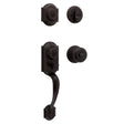 Kwikset Montara, Signature Series 553MNHXJ 11P SMT RBP Handleset with Juno Knob, Traditional Lock, Arch Handle, 1 Grade