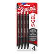 Sharpie S-Gel Series 2096174 Pen, 0.7 mm Tip, Medium Tip, Gel Ink, Comfort Grip