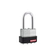 Kwikset 90260-104 Padlock, Keyed Different Key, 0.24 in Dia Shackle, 1-1/2 in H Shackle, Steel Shackle, 1-9/16 in W Body