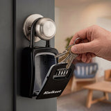 Kwikset 90260-601 Portable Lock Box, No Key , 0.43 in Dia Shackle, 2-3/16 in H Shackle, Steel Shackle