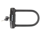 Kwikset 90260-940 Bicycle U-Lock, Keyed Different Key, 0.62 in Dia Shackle, ABS/PVS/Steel Shackle, Steel Body
