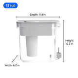 DISPENSER PLSTC COOL GRY 22CUP