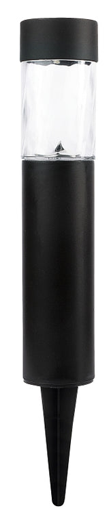 Boston Harbor 27092 Solar Bollard Light, Nickel-Metal Hydride Battery, AA Battery, 1-Lamp, LED Lamp, Plastic Fixture