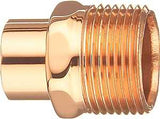 Nibco U6042 Series W01320C Pipe Adapter, 3/4 in, FTG x MPT, Copper, 582 psi Pressure