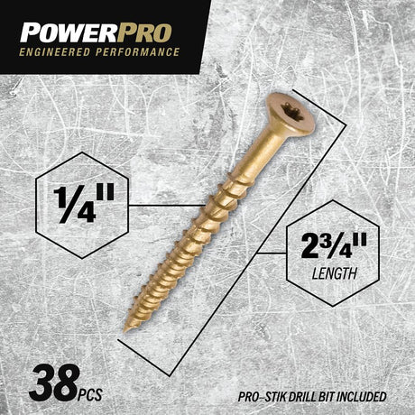 XBX-FH ONE SCR EXT 1/4X2-3/4 1