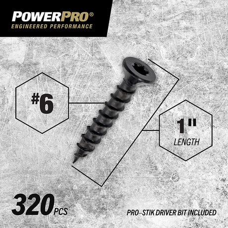 XBX-BLACK EXT ONE SCREW FLAT 6