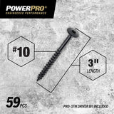 XBX-BLACK EXT ONE SCREW WAFER