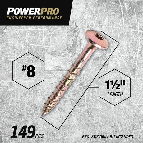 XBX-TRUSS ONE SCR YZ 8X1-1/2 1