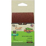 Gator 3149 Sanding Belt, 120 Grit, Fine, Aluminum Oxide Abrasive, 3 in W, 18 in L