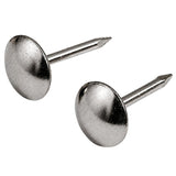 Hillman 122683 Furniture Nail, Nickel-Plated, Round Head, Pack of 6