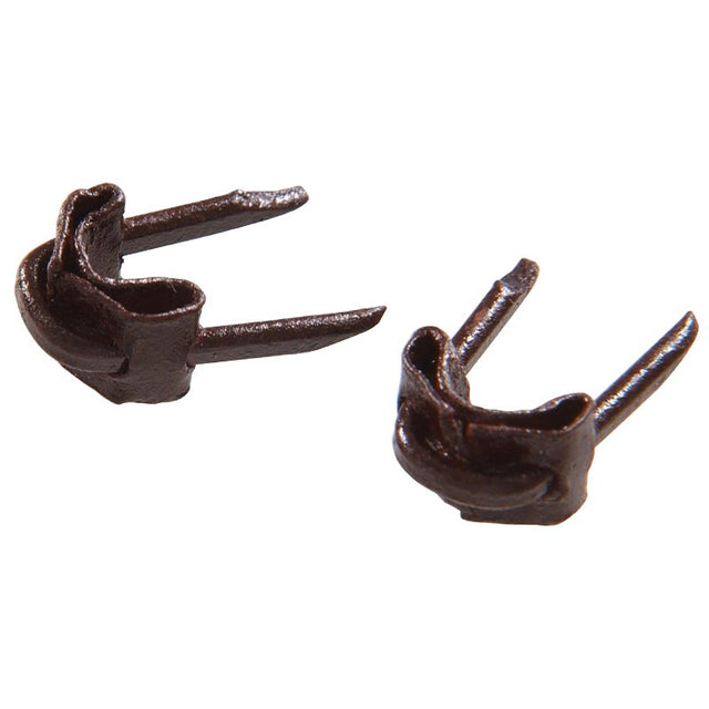 Hillman 122652 Staple, 1/2 in L Leg, 25/PK, Pack of 6