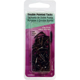 Hillman 122656 Double Point Tack, 5/8 in L, Steel, Pack of 6