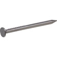 Hillman 122554 Wire Nail, 1 in L, Steel, Bright, Flat Head, Smooth Shank, Silver, 2 oz, 2/oz, Pack of 6