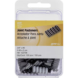 Hillman 122706 Joint Fastener, #5, Steel, Bright, Pack of 5