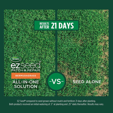 Scotts EZ Seed Bermuda Grass Full Sun Grass Spot Repair Mix 20 lb