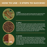 Scotts EZ Seed Bermuda Grass Full Sun Grass Spot Repair Mix 20 lb