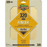 Gator AlumiNext 7267 Sanding Sheet, 11 in L, 9 in W, 320 Grit, Very Fine, Aluminum Oxide Abrasive
