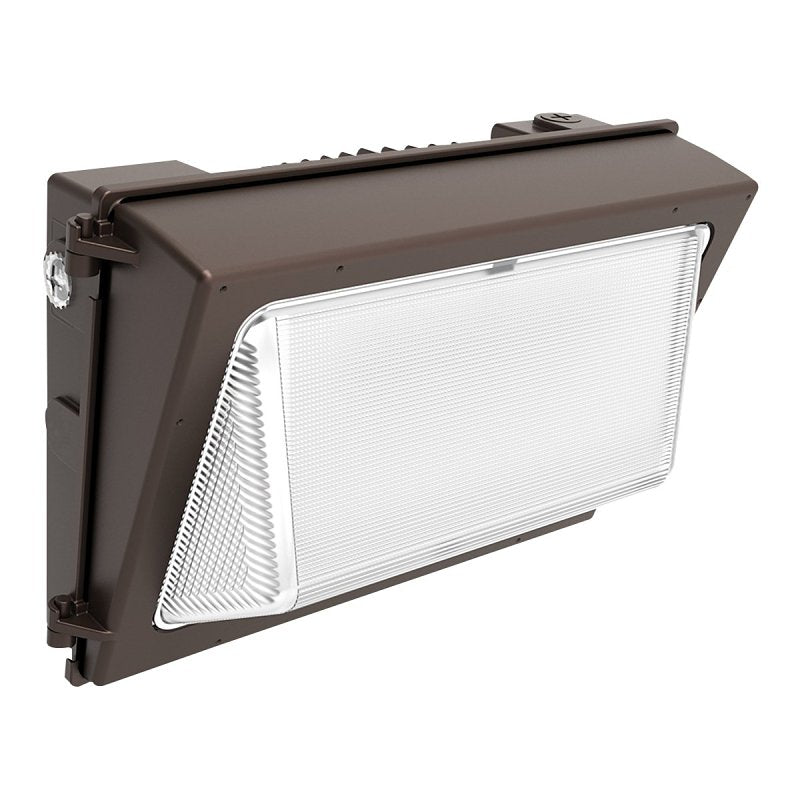 Halo WXP Series WXPM80LSFSUNVDBZ Wall Pack, 60 W, 120/277 V, LED, 7520 Lumens, 5000 K, Aluminum