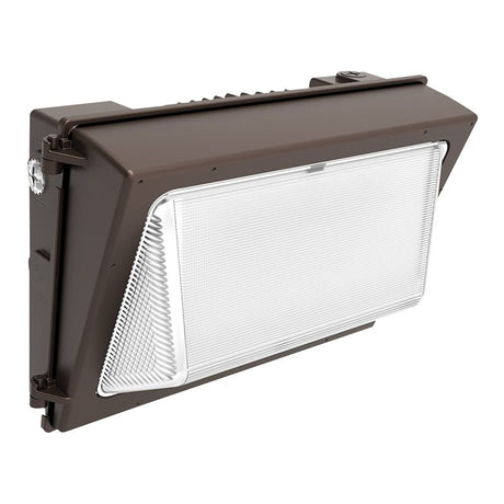 Halo WXP Series WXPM80LSFSUNVDBZ Wall Pack, 60 W, 120/277 V, LED, 7520 Lumens, 5000 K, Aluminum