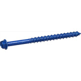 HILLMAN Tapper 1/4 in. D X 3.25 in. L Steel Hex Head Concrete Screw Anchor 100 pk