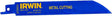 Irwin 372624P5 Reciprocating Saw Blade, 3/4 in W, 6 in L, 24 TPI, Cobalt/Steel Cutting Edge