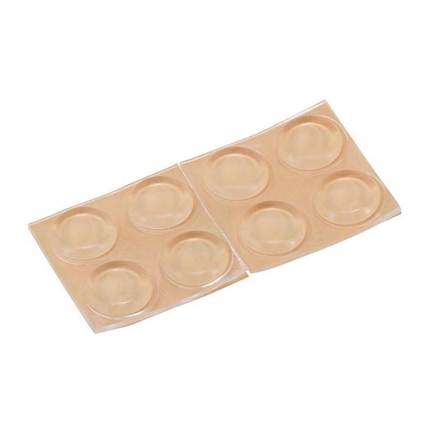 Hillman 50660 Furniture Bumper Pad, 1/2 in, Rubber, Clear