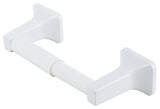 Boston Harbor L3656-51-07-3L Paper Holder, Plastic/Zinc, White, Wall