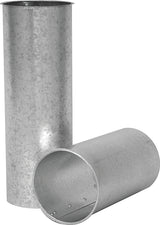 Imperial GV0939 Chimney Thimble, For: Tee Branch and Chimney Section, 28, Galvanized Steel, Galvanized, 8 x 6 in